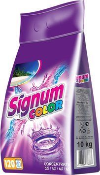 Пральний порошок Signum Color 10 кг для яскравих кольорів та бездоганної чистоти 00000004283 фото