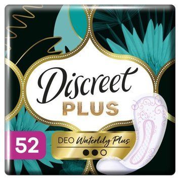 Щоденні прокладки Discreet ZonePlus Deo Waterlilly 52 шт для комфортного використання 00000002495 фото