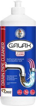 Засіб для прочищення каналізаційних труб Galax das Power Clean 1 л 1000 мл 00000004678 фото