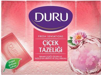 DURU Fresh Sensations Квіткова Хмара екопак 4*150г для всіх типів шкіри 00000002806 фото
