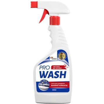 Спрей для чищення ванн Pro Wash 500 г для миття ванної кімнати та сантехніки 00000004652 фото
