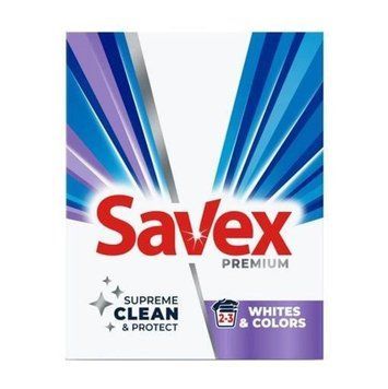 Пральний порошок Savex Premium Whites & Colors 300 г для ручного прання 00000004279 фото
