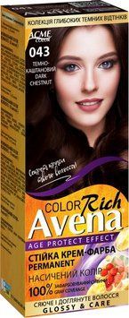 Крем-фарба Acme Avena Rich Color № 043 Темно-каштановий від виробника ACME 00000000360 фото