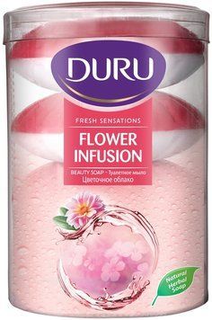 Мило Duru Floral Sensations Квіткова хмара 4x100 г для ніжного очищення шкіри 00000002852 фото