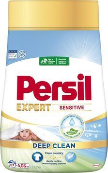 Пральний порошок Persil Expert Deep Clean Автомат Sensitive 4.05 кг для 27 циклів прання 00000004246 фото