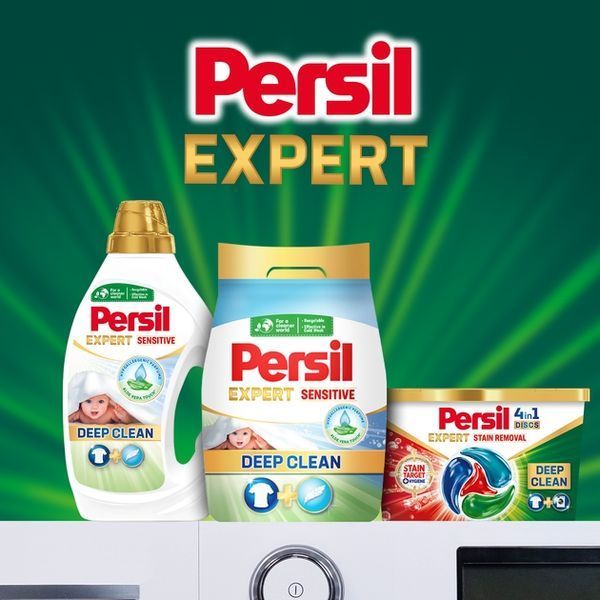 Пральний порошок Persil Expert Deep Clean Автомат Sensitive 4.05 кг для 27 циклів прання 00000004246 фото