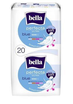 Гігієнічні прокладки Bella Perfecta Blue Soft Ultra 20 шт для вашого комфорту 00000002378 фото