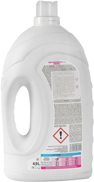 Гель для прання Waschkonig Color 4.9 л - ефективне очищення для кольорової білизни 00000003843 фото