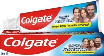 Зубна паста Colgate Cavity Protection 75 мл для захисту від карієсу 00000002123 фото