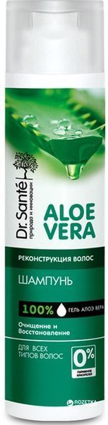 Шампунь Dr. Sante Aloe Vera Реконструкція 250 мл за кращою ціною для всіх типів волосся! 00000000687 фото