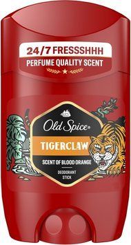 Твердий дезодорант Old Spice Tiger Claw 50 мл для чоловіків до 48 годин захисту 00000002011 фото
