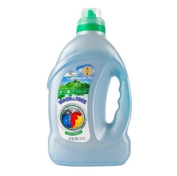 Універсальний гель для прання WASH & FREE Гірська свіжість 2 кг для чистоти вашого одягу 00000003883 фото