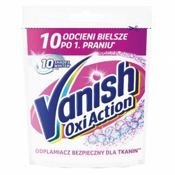 Засіб для видалення плям Vanish Oxi Action Кришталева білизна 30 г для білого одягу 00000003689 фото
