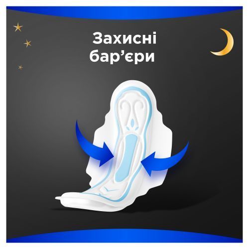 Гігієнічні прокладки Always Maxi Secure Night Розмір 4 6 шт для надійного захисту 00000002337 фото
