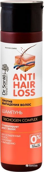 Шампунь Dr.Sante Anti Hair Loss 250 мл для зміцнення волосся та запобігання випадінню 00000000689 фото