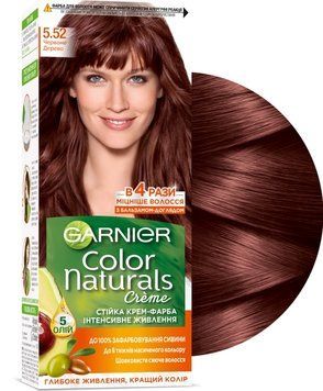 Крем-фарба для волосся Garnier Color Naturals 5.52 Червоне дерево 112 мл 00000000384 фото
