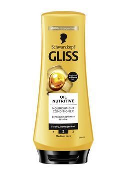 Бальзам Gliss Kur Oil Nutritive 200 мл для живлення та відновлення волосся 00000000013 фото