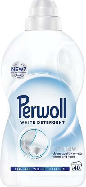 Гель для прання Perwoll Для білих речей 2 л - ефективне очищення та яскравість білизни 00000003818 фото