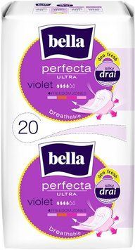 Гігієнічні прокладки Bella Perfecta Ultra Violet Deo Fresh 20 шт з крильцями 00000002390 фото