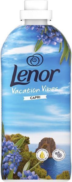 Кондиціонер для білизни Lenor Капрі 1200 мл для всіх типів білизни безфосфатний 00000004074 фото
