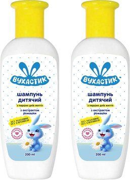 Дитячий шампунь Вухастик без віддушок і барвників 200 мл для новонароджених 00000000985 фото