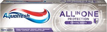 Зубна паста Aquafresh All In One Protection Кришталева білизна 75 мл 00000002098 фото