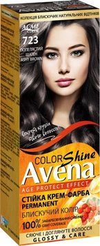 Крем-фарба Acme Avena Shine Color №723 Попелястий шатен від ACME для яскравого кольору 00000000372 фото