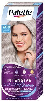 Фарба для волосся Palette 9.5-21 Кришталево сріблястий блонд 115 мл 00000000530 фото