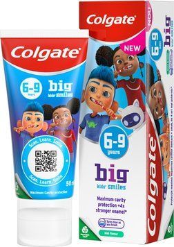 Зубна паста Colgate для дітей 6-9 років зі смаком ніжної мʼяти 50 мл 00000001022 фото
