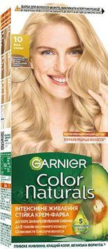 Стійка фарба для волосся Garnier Color Naturals 10 Біле сонце 112 мл крем-фарба 00000000439 фото