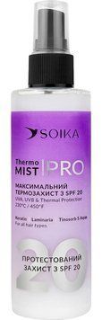 Спрей-термозахист для волосся Soika Thermo Mist Pro SPF 20 200 мл для всіх типів волосся 00000000197 фото