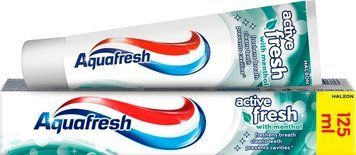 Зубна паста Aquafresh Заряд свіжості 125 мл для яскравої усмішки та свіжості 00000002105 фото