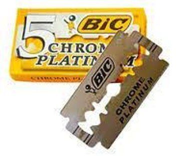 Леза Bic Chrome 5 шт від B. I. C. для ідеального гоління кожного дня 00000003293 фото