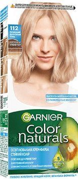 Стійка фарба для волосся Garnier Color Naturals 112 Натуральний Блонд 110 мл 00000000441 фото