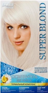 Освітлювач для волосся ACME-COLOR SUPER BLOND 4820197009640 від українського виробника 00000000427 фото