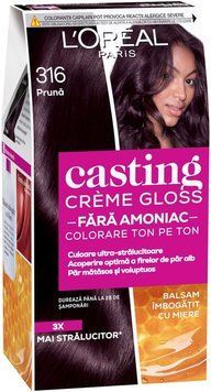 Крем-фарба для волосся без аміаку L'Oreal Paris Casting Creme Gloss 316 Темно-фіолетовий 00000000389 фото