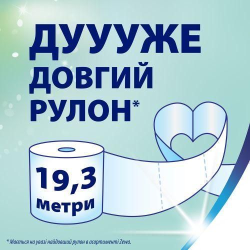 Туалетний папір ZEWA Deluxe Жасмин 3 шари 4 рулони для ніжного догляду 00000001719 фото