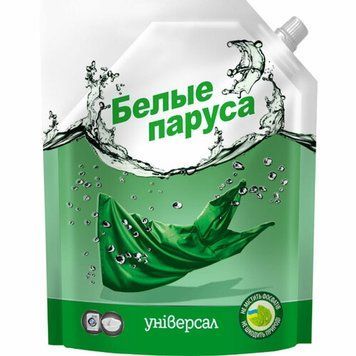 Гель для прання Білі Вітрила Universal 1.5 л для всіх типів білизни, безфосфатний 00000003858 фото