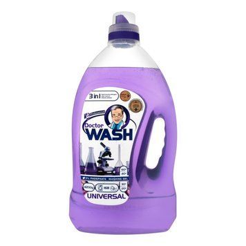 Гель для прання Doctor Wash Універсальний 4.2 л - ефективний пральний порошок 00000003762 фото