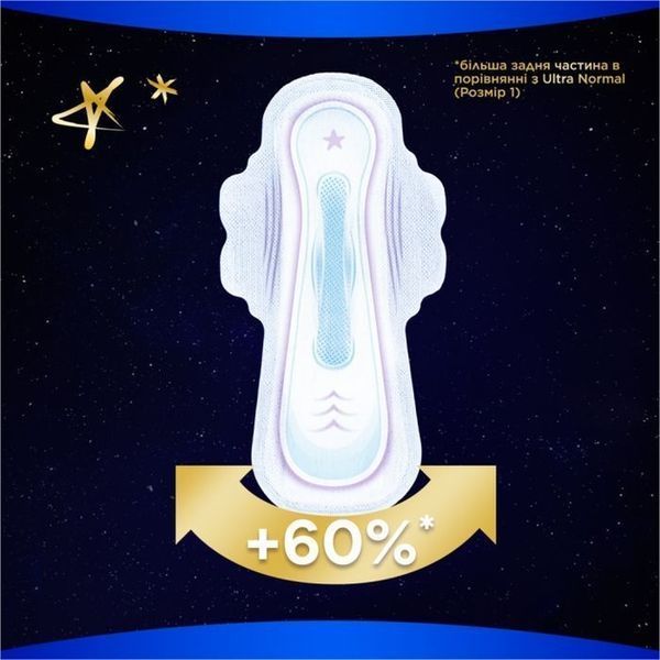 Гігієнічні прокладки Always Ultra Secure Night Розмір 4 6 шт з крильцями для надійного захисту 00000002361 фото