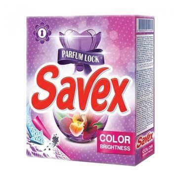 Пральний порошок Savex Color&Care 400 г для кольорової білизни автоматичне прання 00000004268 фото
