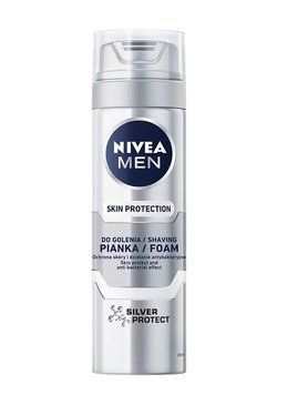 Піна для гоління NIVEA Men з іонами срібла 200 мл для чоловіків з жорсткою щетиною 00000003357 фото
