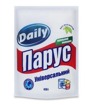 Пральний порошок Парус DAILY універсал 450г для ефективного прання в Україні 00000004329 фото