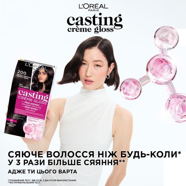 Фарба для волосся L'Oreal Paris Casting Creme Gloss 415 Морозний каштан 180 мл 00000000518 фото