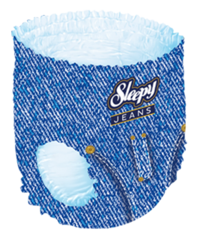 Підгузки-трусики Sleepy Jeans 4 для дітей 7-14 кг 30 шт одноразові 00000001237 фото