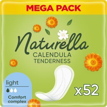 Щоденні прокладки Naturella Calendula Tenderness Light 52 шт без крилець з ароматом 00000002515 фото