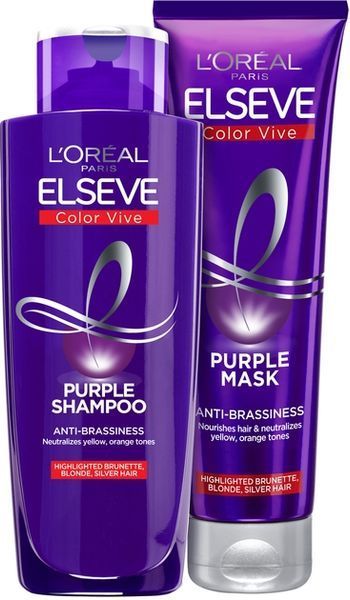 Тонувальний шампунь L'Oreal Paris Elseve Color Vive Purple 200 мл для освітленого волосся 00000000291 фото
