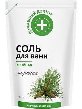 Сіль для ванн Домашній Доктор Хвойна 500 г для релаксації та відновлення 00000003167 фото