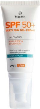 Сонцезахисний крем для обличчя Bogenia Multi Sun Gel-Cream SPF 50+ 50 мл для жінок 00000003566 фото