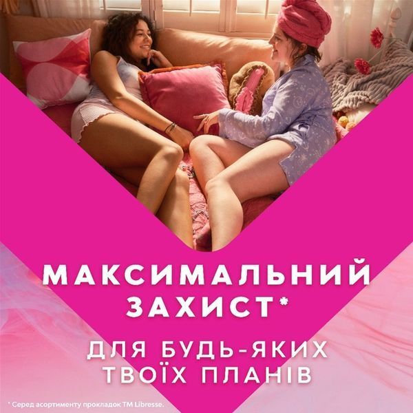 Гігієнічні прокладки Libresse Ultra Normal Soft з крильцями 20 шт 4 краплі 00000002413 фото